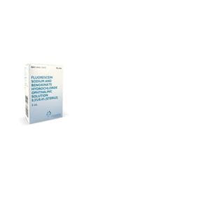 Fluorescein Benoxinate Ophthalmic Solution 0.3%/0.4% Strl Drppr Bottle 5mL Each