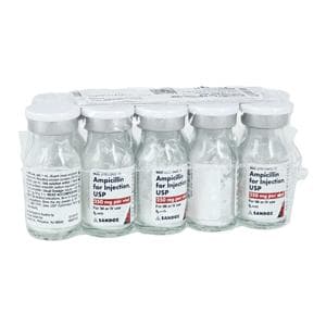 Ampicillin Powder Injection 250mg/vl SDV 10mL 10/Package