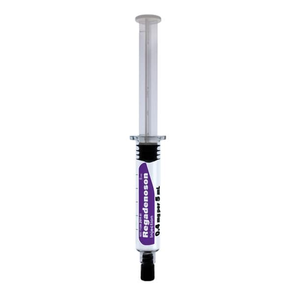 Regadenoson Injection 0.4mg/5mL Prefilled Syringe 5mL Each