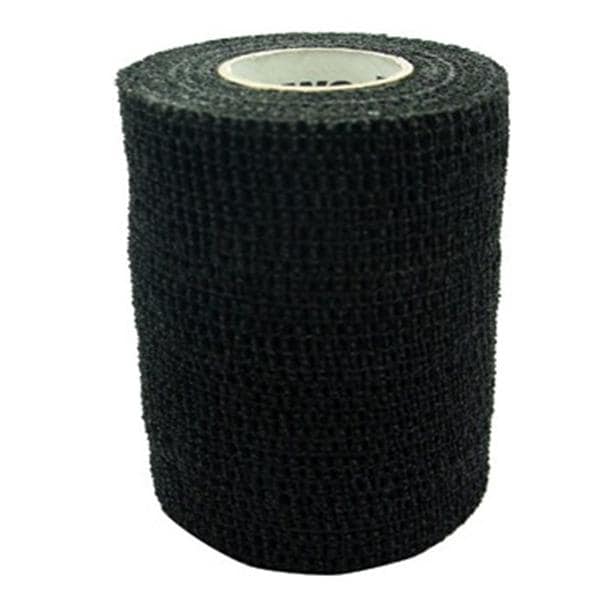 PowerFlex Athletic Tape Elastic 3"x6yd Black Non-Sterile 16/Ca