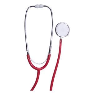 Tech-Med Stethoscope Adult Red EA