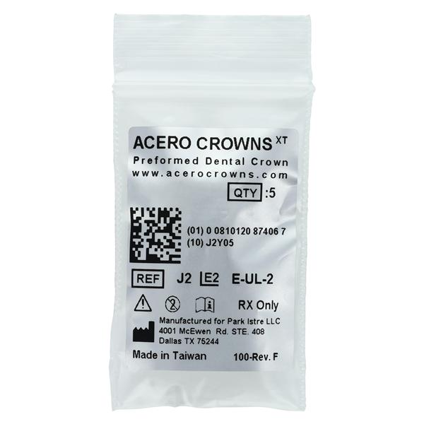 ACERO Stainless Steel Crowns 2 2nd Primary Upper Left Molar 5/Pk 5/Pk