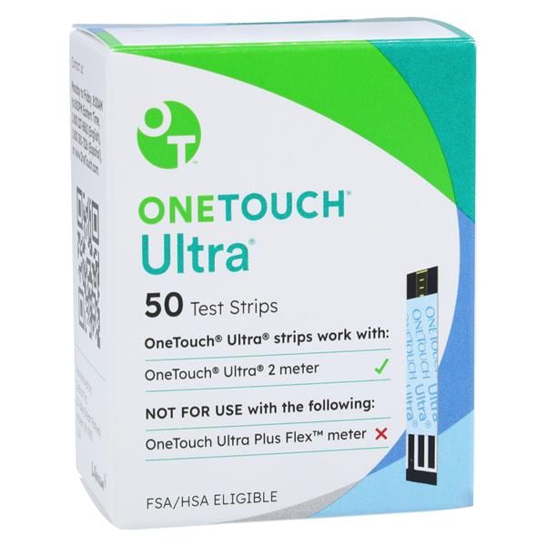 One Touch Ultra Blood Glucose Test Strip 50/Box