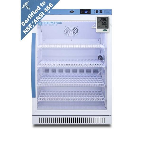 Accucold Performance Series Vax/Phrmcy Refrigerator Nw 6.0 Cu Ft +2 to 8C Ea