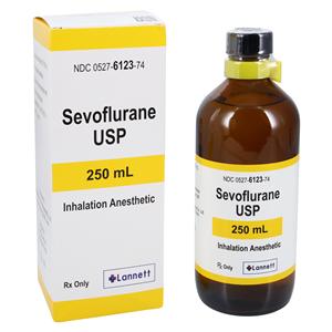 Sevoflurane Inhalation Liquid 100% Bottle 250mL EACH