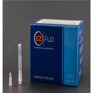 Hypodermic Needle 18gx1.5" Pink Protective Cap 100/Bx