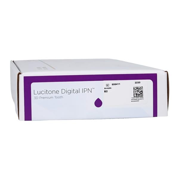 Lucitone Digital IPN Premium Tooth Resin 3D Print Resin B2 Ea