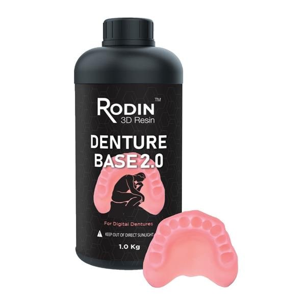 Rodin Denture Base 3D Print Resin Light Pink 1kg