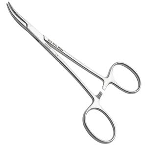 Halsted Hemostat 4.75 in Mosquito Curved Stainless Steel Ea