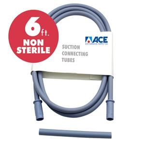 Suction Tubing 6 Feet Disposable 25/Ca