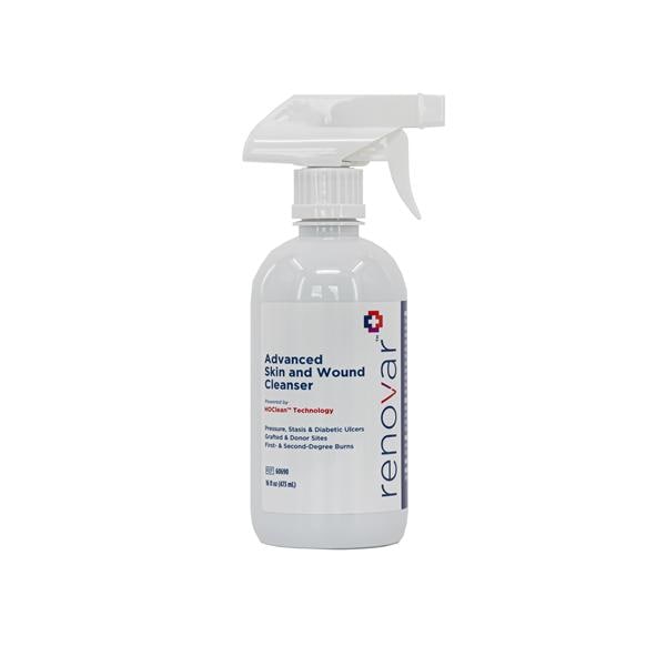 Renovar Wound Cleansing Solution Hypochlorous Acd/Sod Cl NS 16oz Clr LF