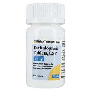 Escitalopram Oxalate Tablets 5mg Bottle 100/Bottle 100/Bt