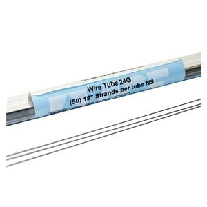 Tube Archwire Stainless Steel 24 Gauge Ea