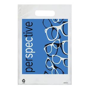 Eye Care Supply Bag Perspective Clear Plastic Disposable 9x13" 100/Pk