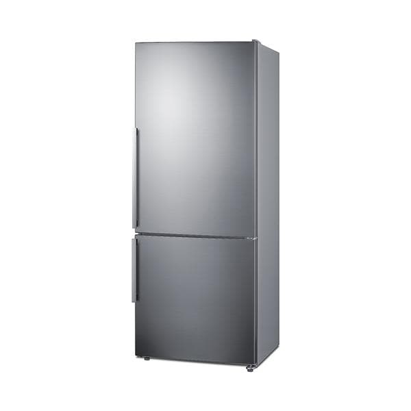 Summit Breakroom Refrigerator/Top Freezer New 14 Cu Ft 2 Solid Doors Ea