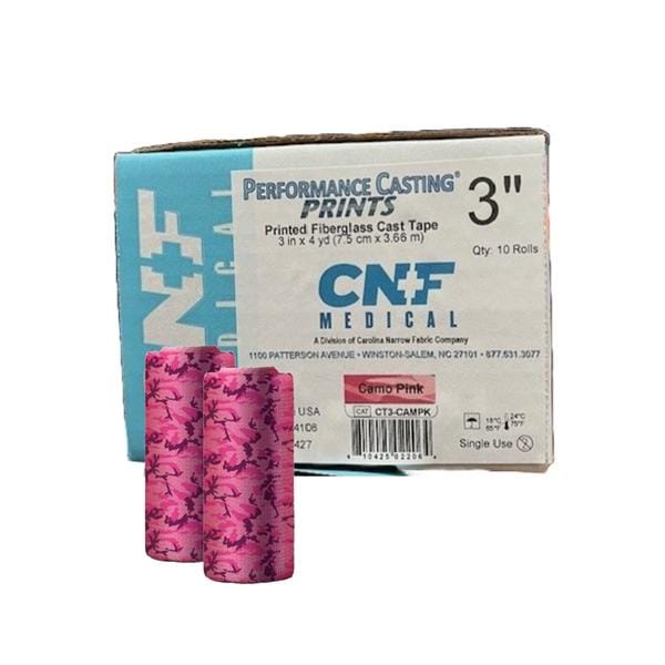 Performance Prints Cast Tape Pink Camouflage 3"x4yd