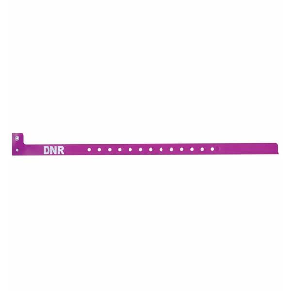 Sentry Superband Alert Wristband Poly Purple Adult 500/Bx