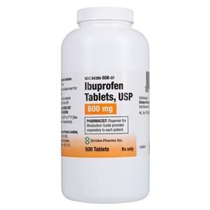 Ibuprofen Tablets 600mg Bottle 500/Bt