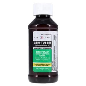 Geri-Tussin Expect/Cgh Liquid Alc/SF 100mg/5mL Cherry Menthol 4oz Bottle 4oz/Bt