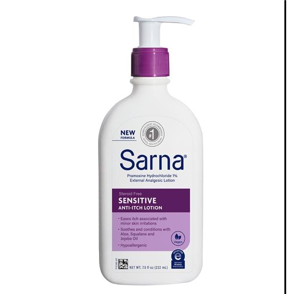 Sarna Anti Itch Lotion 7.5oz Calm and Cool Bottle Ea, 24 EA/CA