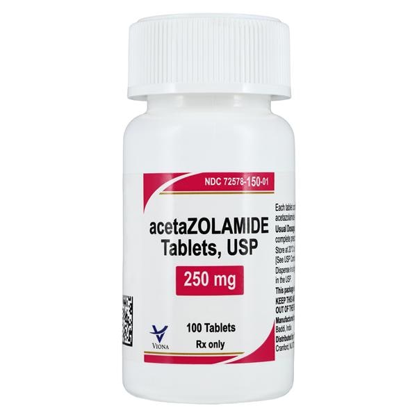 Acetazolamide 250mg Each