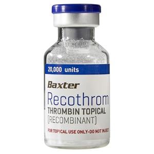 Recothrom Thrombin Topical Topical Solution 20,000IU Recombinant Vial Each