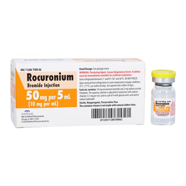 Rocuronium Bromide Injection 10mg/mL MDV 5mL 10/Package