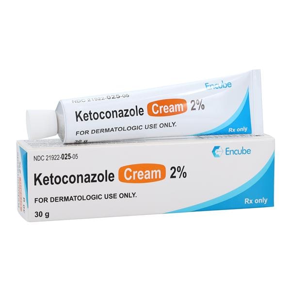 Ketoconazole Topical Cream 2% Tube 30gm Each