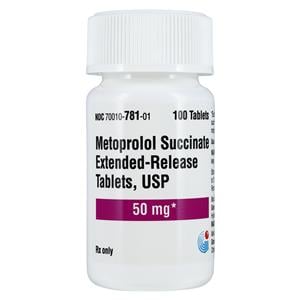 Metoprolol Succinate ER 50mg Extended Release Each