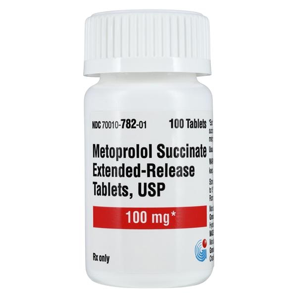 Metoprolol Succinate ER 100mg Each