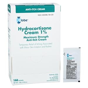 Hydrocortisone OTC 1% 1% 1/32oz Foil Pack 144/Pk