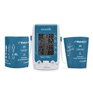 Blood Pressure Blue /White Latex-Free Arm/Ankle Digital LCD Display Ea