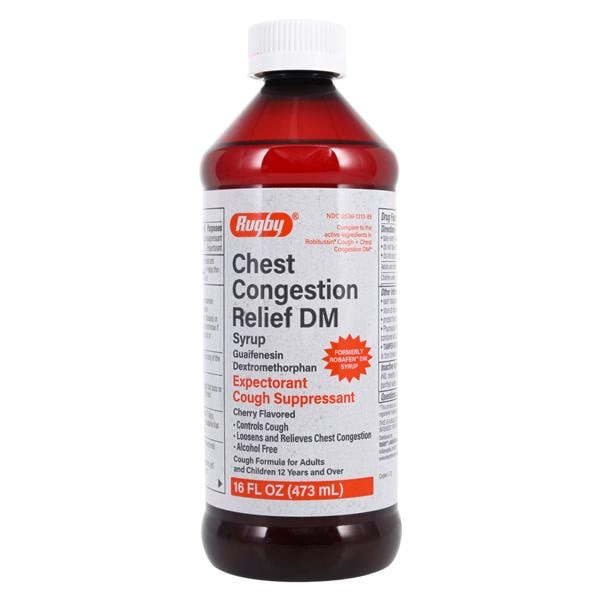 Guaifenesin DM Oral Syrup 100/10mg/5mL 16oz Bottle 16oz/Bt