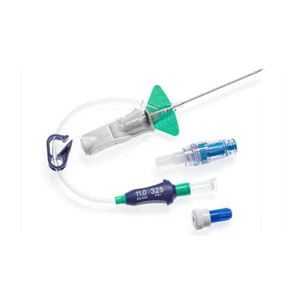 Nexiva Diffusics IV Catheter 18 Gauge 1.75" Green Hub Closed System 80/Ca