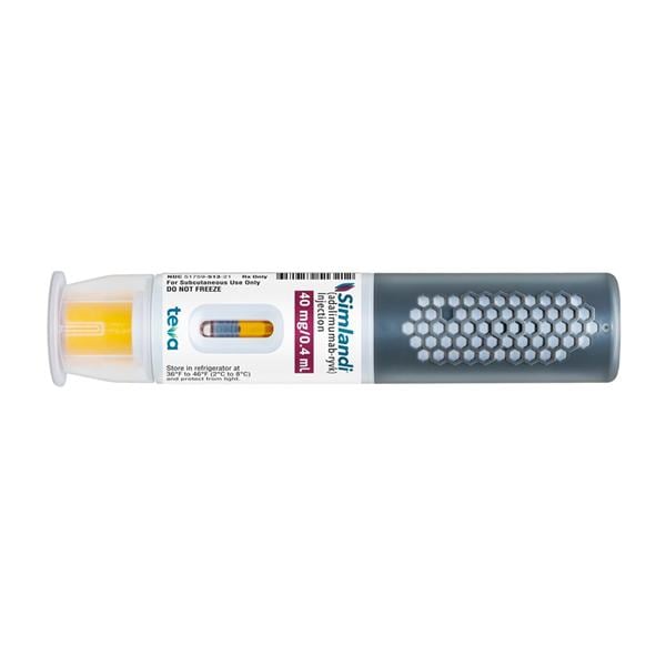 Simlandi Injection 40mg/0.4mL Auto-Injector 0.4mL 2/Package