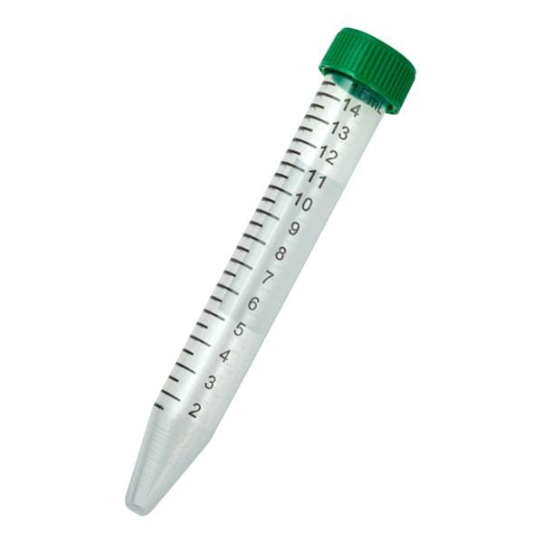 Centrifuge Tube Polypropylene 15mL Non-Sterile 500/Case