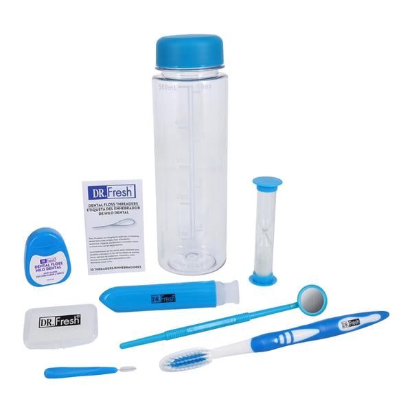 Dr Fresh Orthodontic Toothbrush Patient Kit Ea