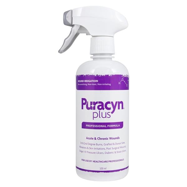 Puracyn Plus Wound Irrigation Solution Hypochlorous Acid 16.9oz LF Ea