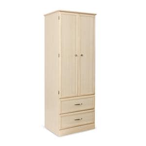 Hamilton Collection Wardrobe 2 Door/2 Drawer Maple Ea