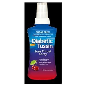 Diabetic Tussin DM Sugar Free Regular Cherry 6oz Bottle 6oz/Bt