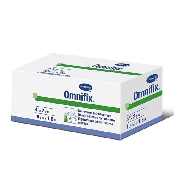 Omnifix Dressing Retention Tape Non-Woven Fabric 4"x2yd White Non-Sterile 60/Ca