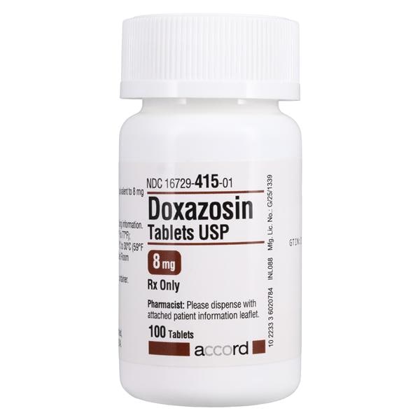 Doxazosin Mesylate 8mg Each