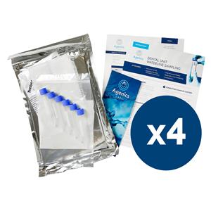 SimCheck Mail In Annual Waterline Test Kit 4 Pack With 12 Vials 48/Pk