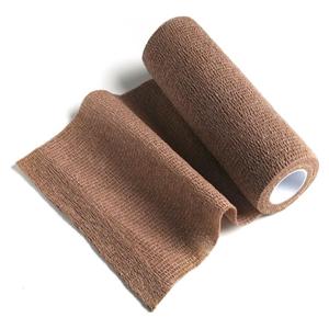 Cohesive Bandage Fabric 6"x5yd Tan Non-Sterile 48/Ca