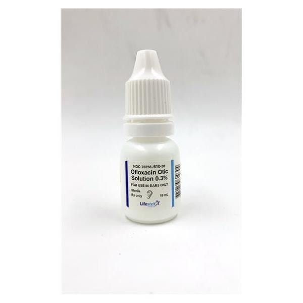 Ofloxacin Otic Solution 0.3% Bottle 10mL Each