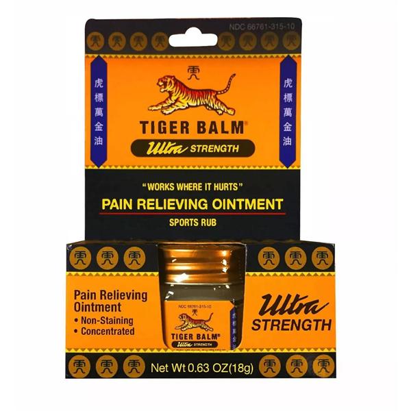 Tiger Balm Ointment Topical Ointment Ultra Strength 18Gm/Jr