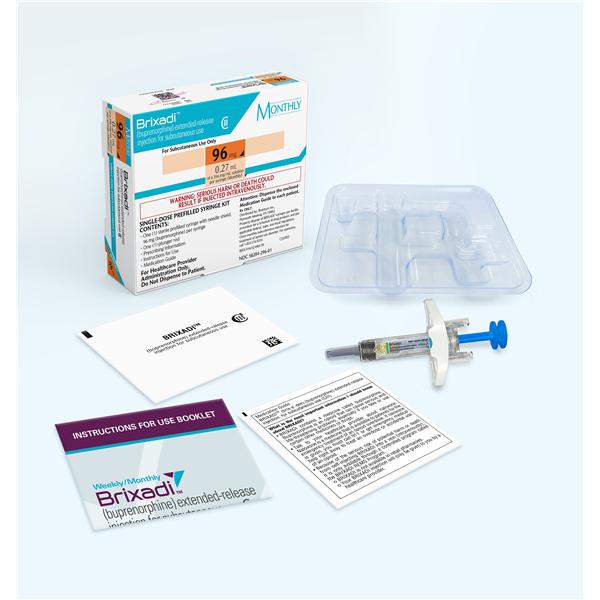 Brixadi Subcutaneous Injection 96mg Monthly Prefilled Syringe 0.27mL Each