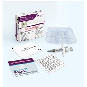 Brixadi Subcutaneous Injection 8mg Weekly Prefilled Syringe 0.16mL Each