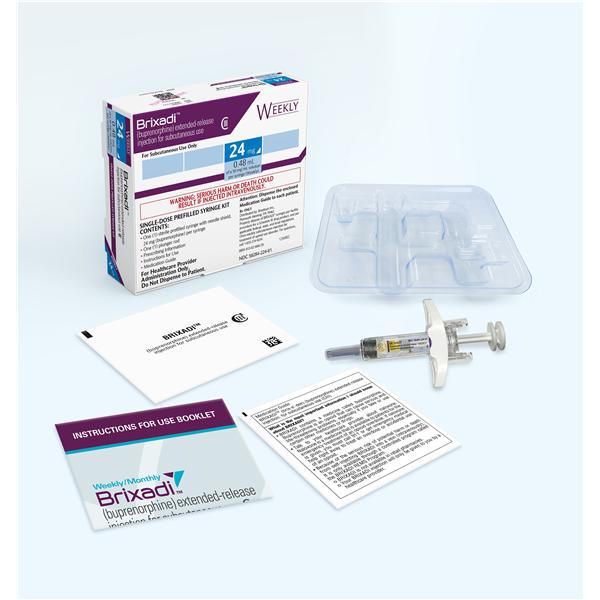 Brixadi Subcutaneous Injection 24mg Weekly Prefilled Syringe 0.48mL Each