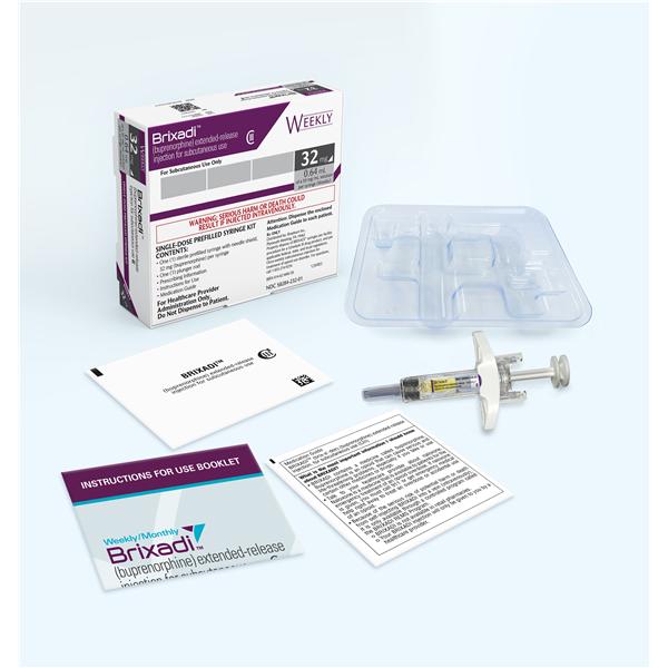 Brixadi Subcutaneous Injection 32mg Weekly Prefilled Syringe 0.64mL Each